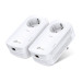 Гігабітний Powerline адаптер з вбудованою розеткою , TL-PA8010PKIT TP-LINK