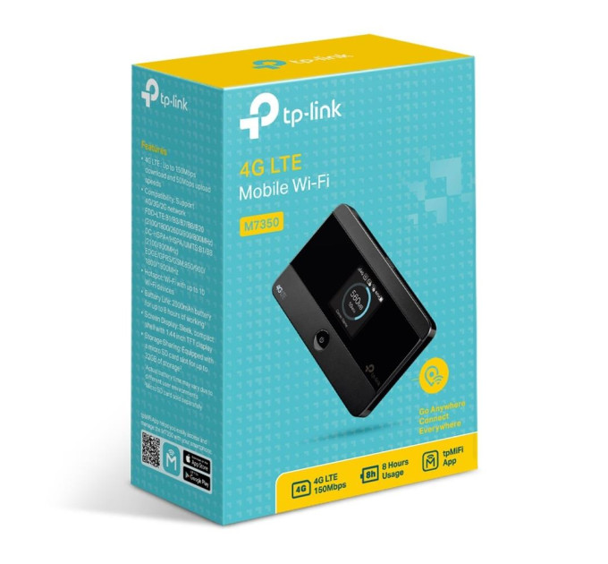 Мобільний бездротовий LTE-Advanced маршрутизатор, M7350 TP-LINK
