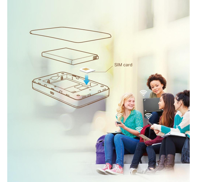 Мобільний бездротовий LTE-Advanced маршрутизатор, M7350 TP-LINK