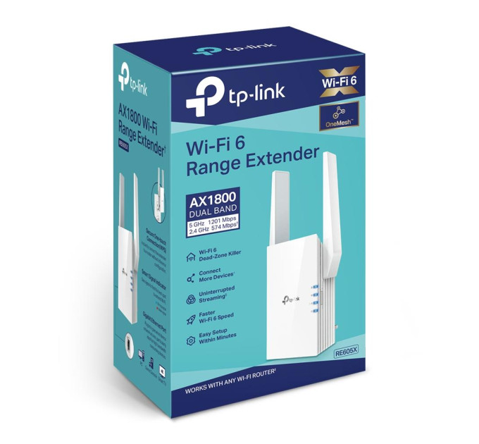Підсилювач бездротового сигналу, RE605X TP-LINK