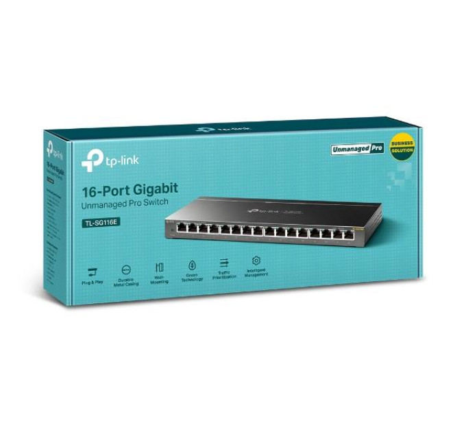 Easy Smart Комутатор, TL-SG116E
