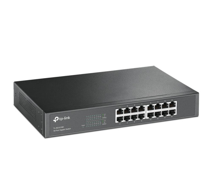 Комутатор некерований, мережеве обладнання, TL-SG1016D TP-LINK