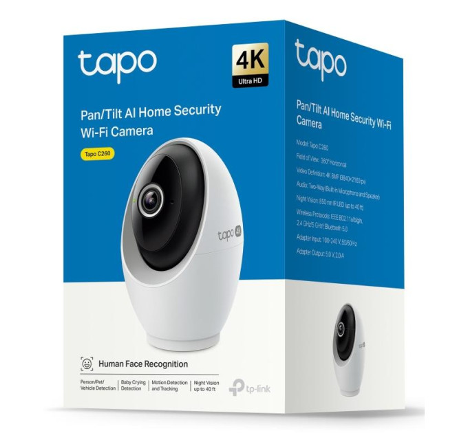 Wi-Fi камера, Tapo C260 TP-LINK