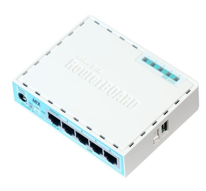 Мережевий коммутатор Ethernet з функцією маршрутизації  RB750GR3 MIKROTIK