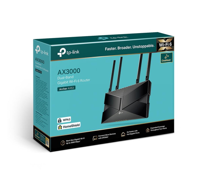Бездротовий маршрутизатор, Archer AX53 TP-LINK