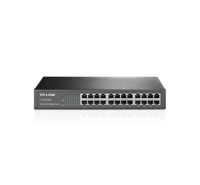 Комутатор некерований, мережеве обладнання, TL-SF1024D TP-LINK