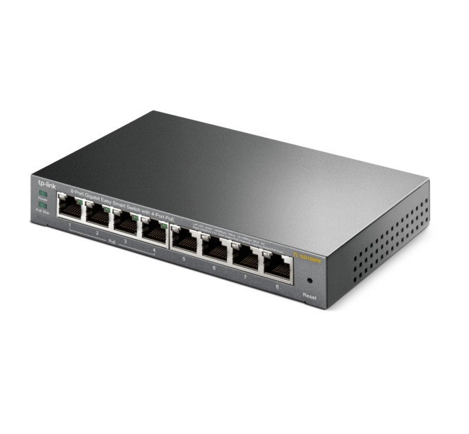 8-портовий гігабітний настільний РоЕ Easy Smart комутатор, TL-SG108PE  TP-LINK
