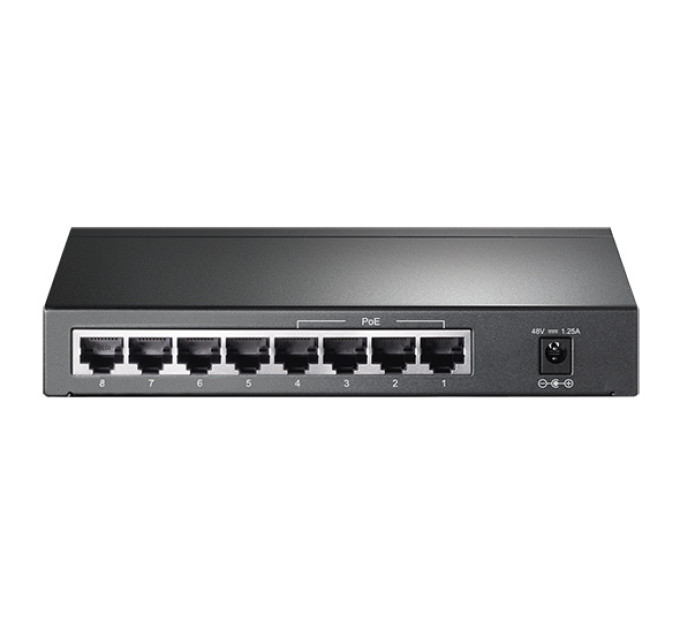 Комутатор некерований, мережеве обладнання, TL-SG1008P TP-LINK