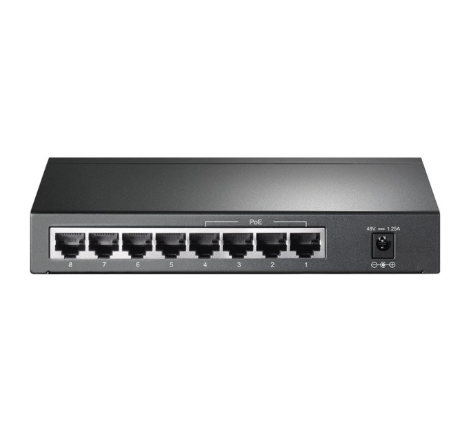 Комутатор некерований, мережеве обладнання, TL-SG1008P TP-LINK