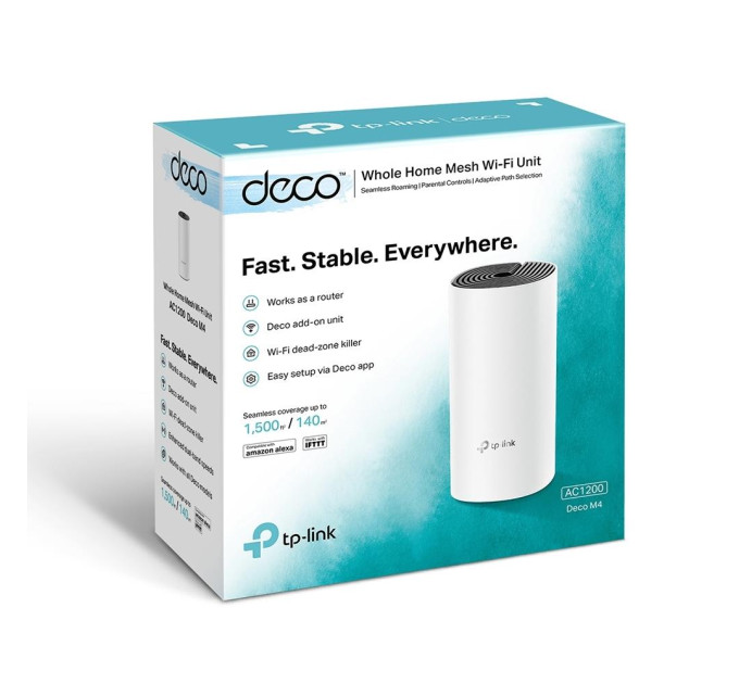 Домашня Mesh Wi-Fi система (1 шт у комплекті), арт.Deco M4(1-pack) TP-LINK