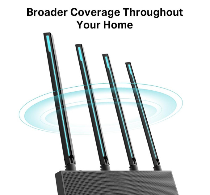 Точка доступу з функцією маршрутизації, мережеве обладнання 1900MBPS 1000M 4P DUAL BAND ARCHER C80 TP-LINK