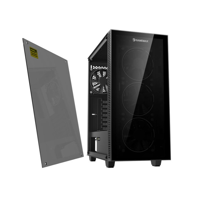 Корпус для комп'ютера MATX W/O PSU DRACO XD GAMEMAX