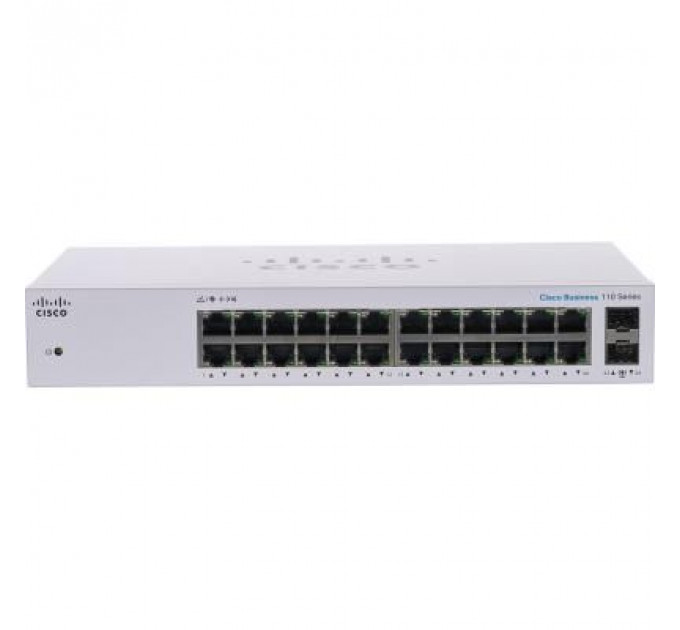 Комутатор мережевий Cisco CBS110-24T-EU