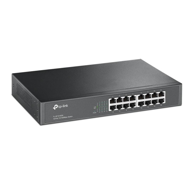 Комутатор некерований, мережеве обладнання, TL-SF1016DS TP-LINK
