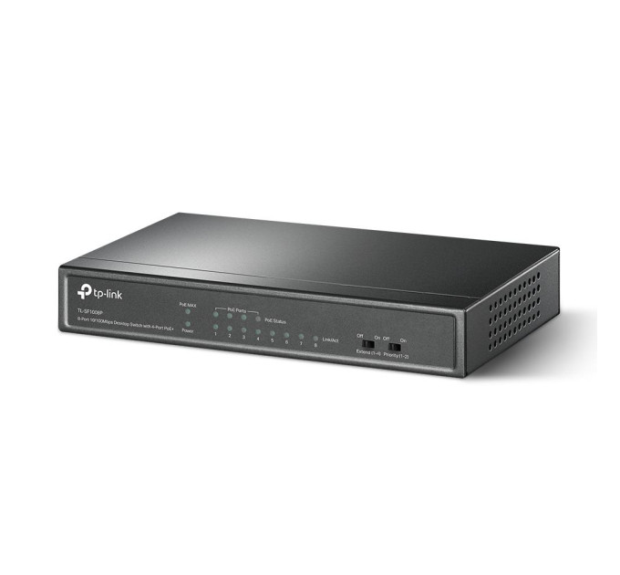 Комутатор некерований, мережеве обладнання, TL-SF1008P TP-LINK