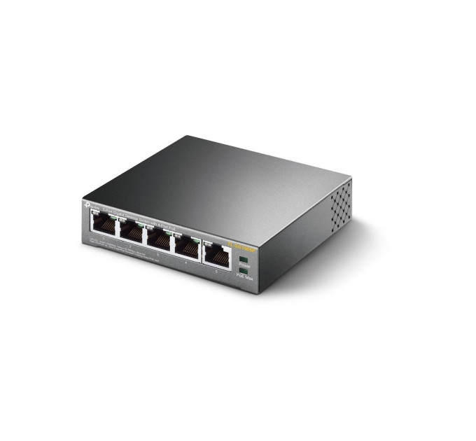 Комутатор  NET SWITCH 5PORT 1000M 4P POE TL-SG1005P TP-LINK