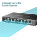 Комутатор керований, мережеве обладнання, TL-SG108E TP-LINK