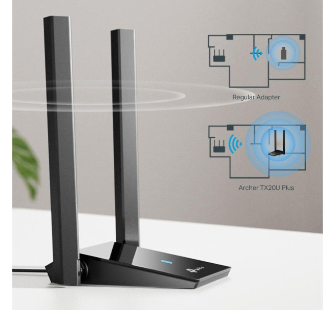 Бездротовий мережевий USB-адаптер, Archer TX20U plus TP-LINK