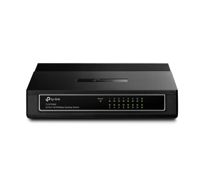 Комутатор некерований, мережеве обладнання, TL-SF1016D TP-LINK