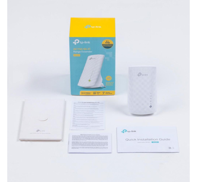 Двохдіапазонний підсилювач бездротового сигналу, RE200 TP-LINK