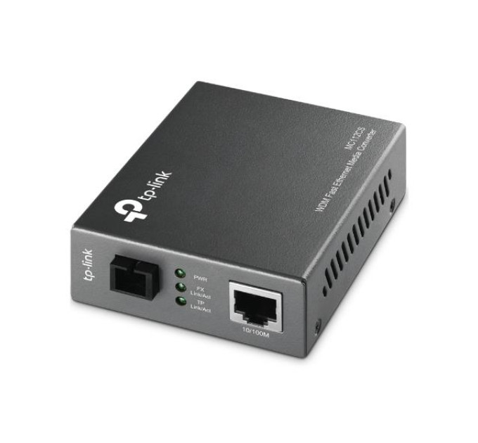 Перехідник з оптичного дроту на мідний, мережеве обладнання, MC112CS TP-LINK