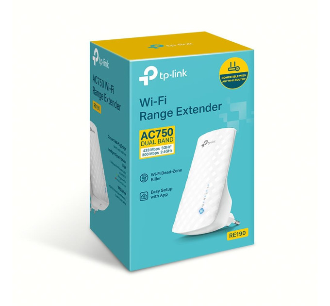 Підсилювач бездротового сигналу, RE190 TP-LINK