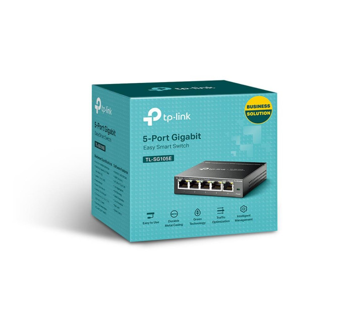 Комутатор керований, мережеве обладнання, TL-SG105E TP-LINK