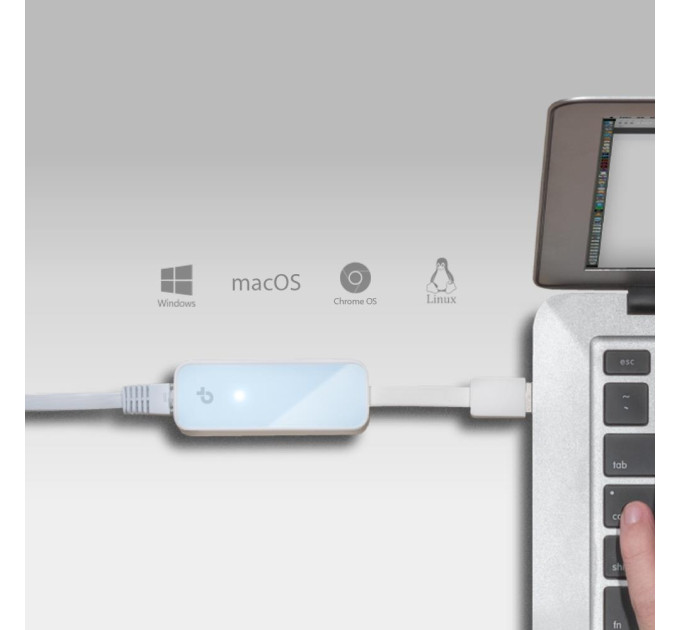 Мережевий адаптер  NET ADAPTER USB2 10/100M       UE200 TP-LINK