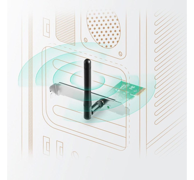Бездротовий мережевий адаптер, TL-WN781ND  TP-LINK