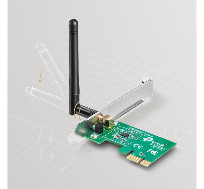 Бездротовий мережевий адаптер, TL-WN781ND  TP-LINK
