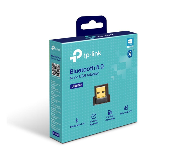 Bluetooth 5.0 Nano USB адаптер, UB500 TP-LINK