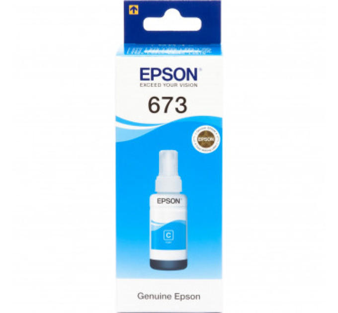 Чорнило EPSON L800 cyan (70мл) (C13T67324A)