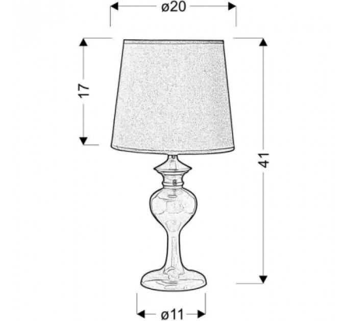 Настільна лампа Candellux 41-11756 BERKANE (41-11756)