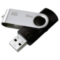 Флешка USB Flash 64GB USB 2.0 Goodram Twister  Black