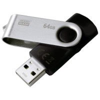 Флешка USB Flash 64GB USB 2.0 Goodram Twister  Black