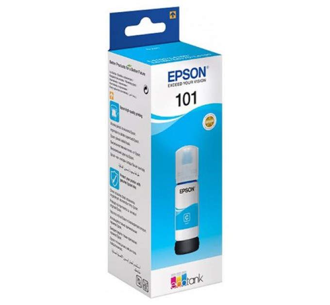 Чорнило EPSON L4150/4160/6160 Cyan (C13T03V24A)
