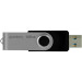 Флешка USB Flash 128GB USB 3.0 Goodram UTS3 Twister (UTS3-1280K0R11) Black