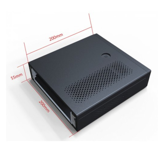 Корпус MiniITX з блоком живлен ня 60W GAMEMAX MT300-2U3-60W