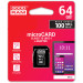 Карта пам'яті GOODRAM 64GB microSDXC Class 10 (M1AA-0640R12)