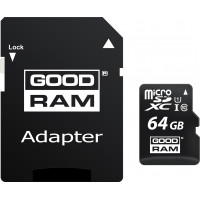 Карта пам'яті GOODRAM 64GB microSDXC Class 10 (M1AA-0640R12)
