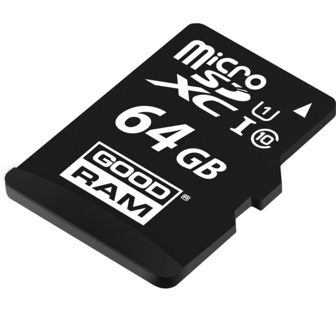 Карта пам'яті GOODRAM 64GB microSDXC Class 10 (M1AA-0640R12)