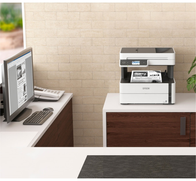 Багатофункціональний пристрій (БФП) Epson M3170 Фабрика друку з WI-FI C11CG92405
