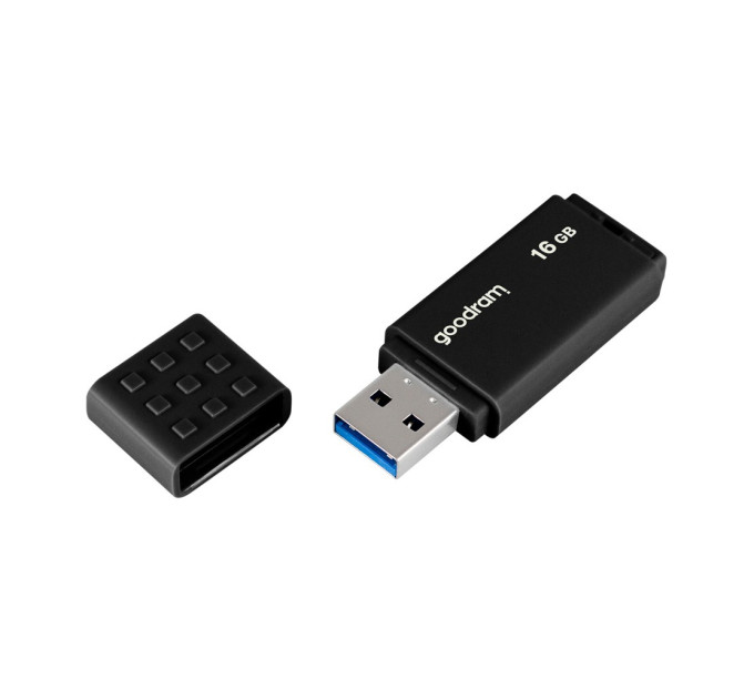 Флешка USB3.0 16GB GOODRAM UME3 Black (UME3-0160K0R11)