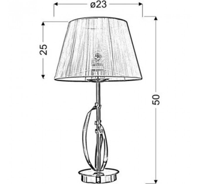 Настільна лампа Candellux 41-55071 DIVA (41-55071)