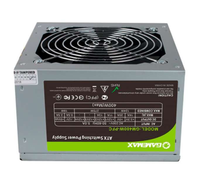 Блок живлення   GameMax GM-400 (400 Вт) 120мм