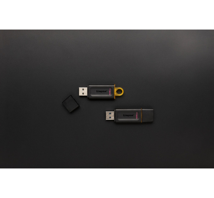 Флешка  USB3.2 128GB Kingston DataTraveler Exodia Black/Yellow