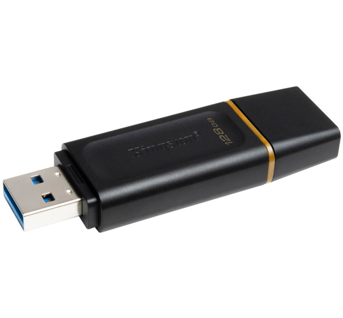 Флешка  USB3.2 128GB Kingston DataTraveler Exodia Black/Yellow