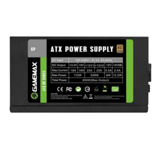 Блок живлення  GAMEMAX 400W (GP-400A)