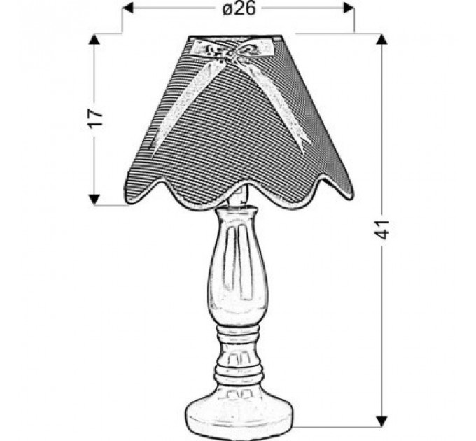 Настільна лампа Candellux 41-84378 LOLA (41-84378)