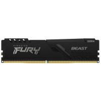 Оперативна пам'ять Kingston DRAM 32GB 3200MHz DDR4 CL16 DIMM (Kit of 2) 1Gx8 FURY Beast Black
